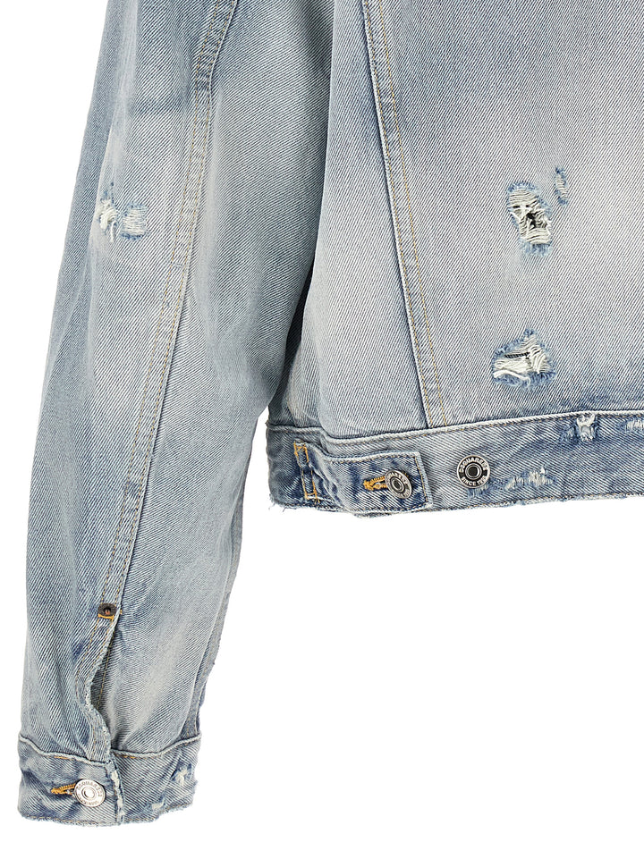 Dsquared² Blue Cotton Denim Jacket