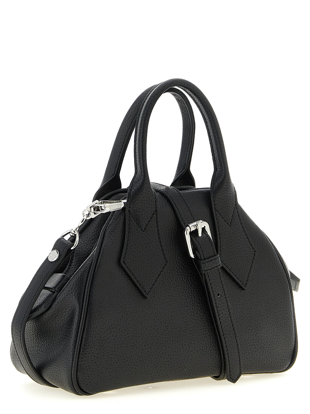 Vivienne Westwood Black Polyethylene Handbag
