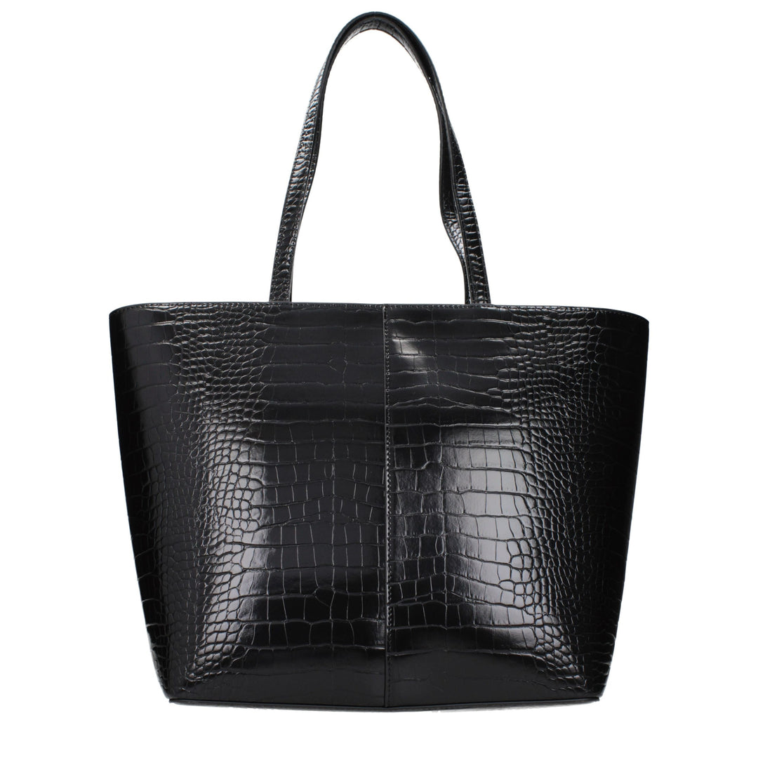 Karl Lagerfeld Black Polyethylene Shoulder Bag