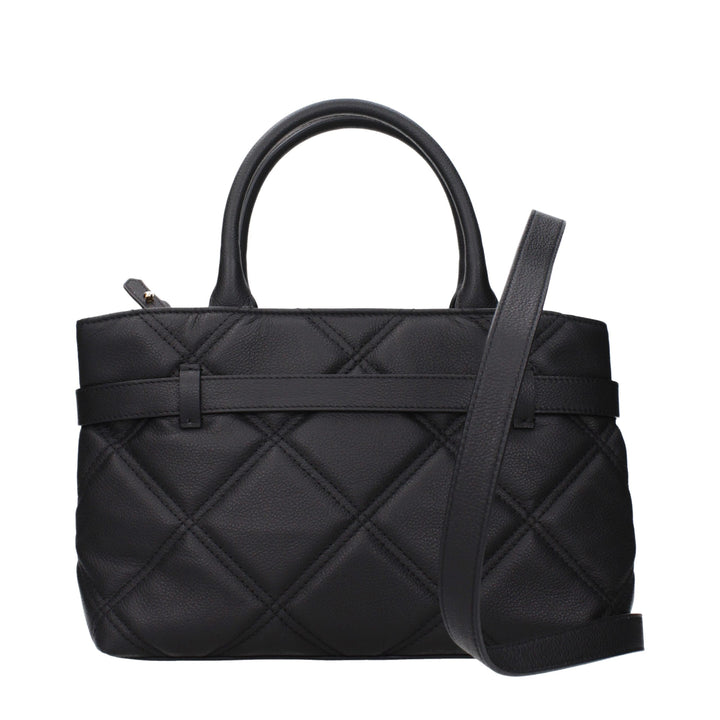 Versace Black Leather Handbag