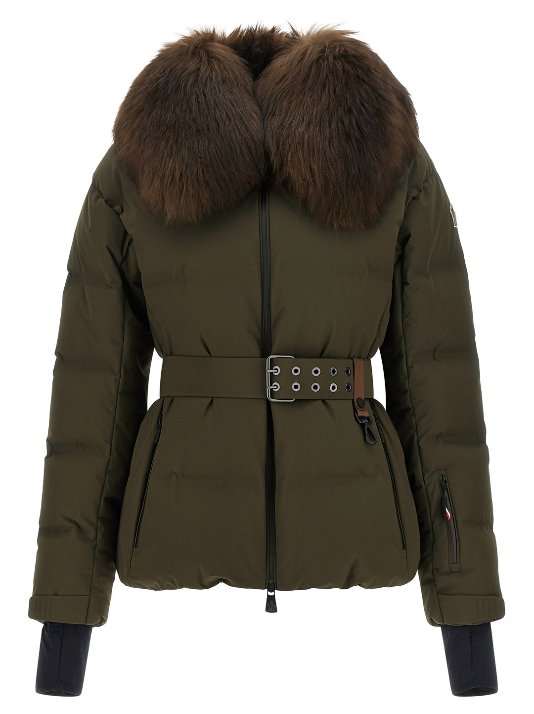Moncler Grenoble Bicolor Polyester Full-Length Jacket