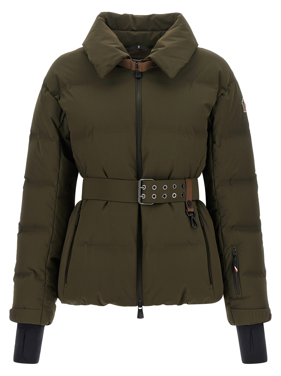 Moncler Grenoble Bicolor Polyester Full-Length Jacket