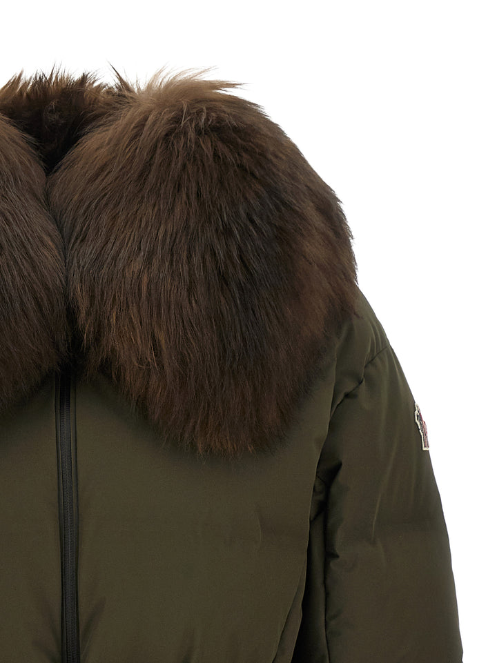 Moncler Grenoble Bicolor Polyester Full-Length Jacket