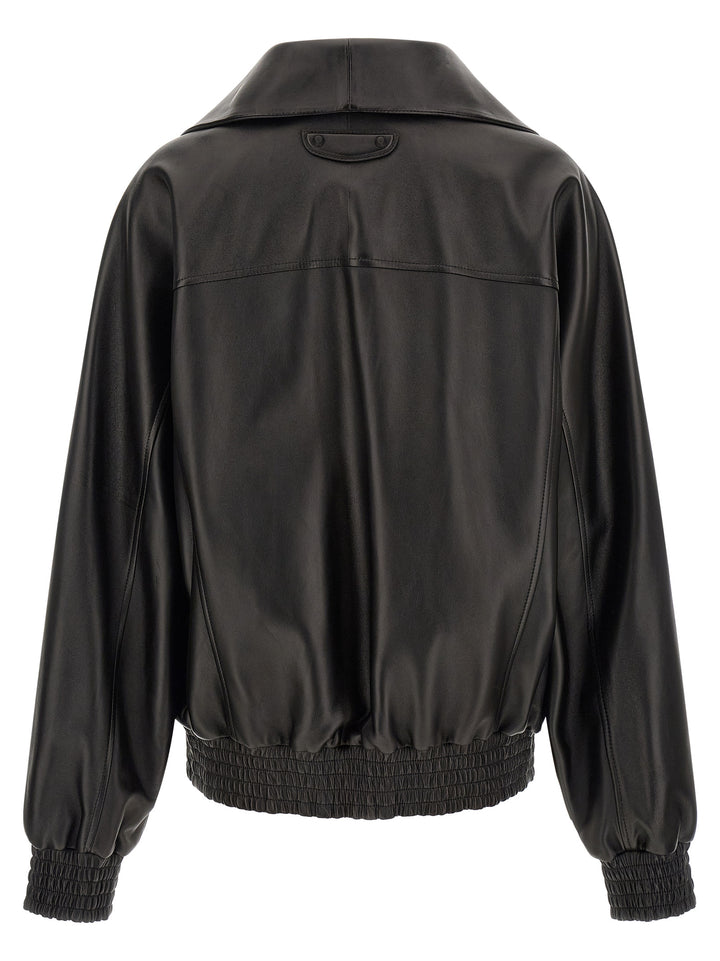 Balenciaga Black Lamb Leather Leather Jacket