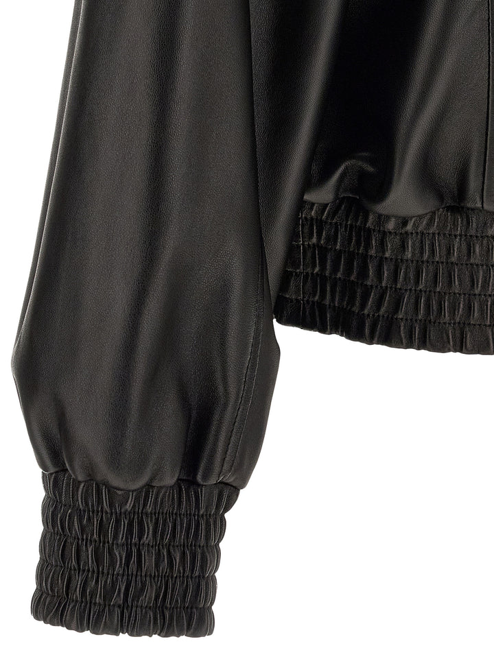 Balenciaga Black Lamb Leather Leather Jacket