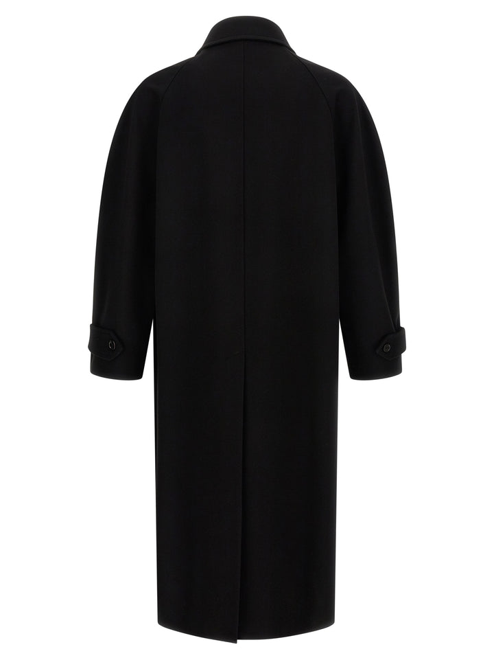 Jil Sander Black Wool Coat