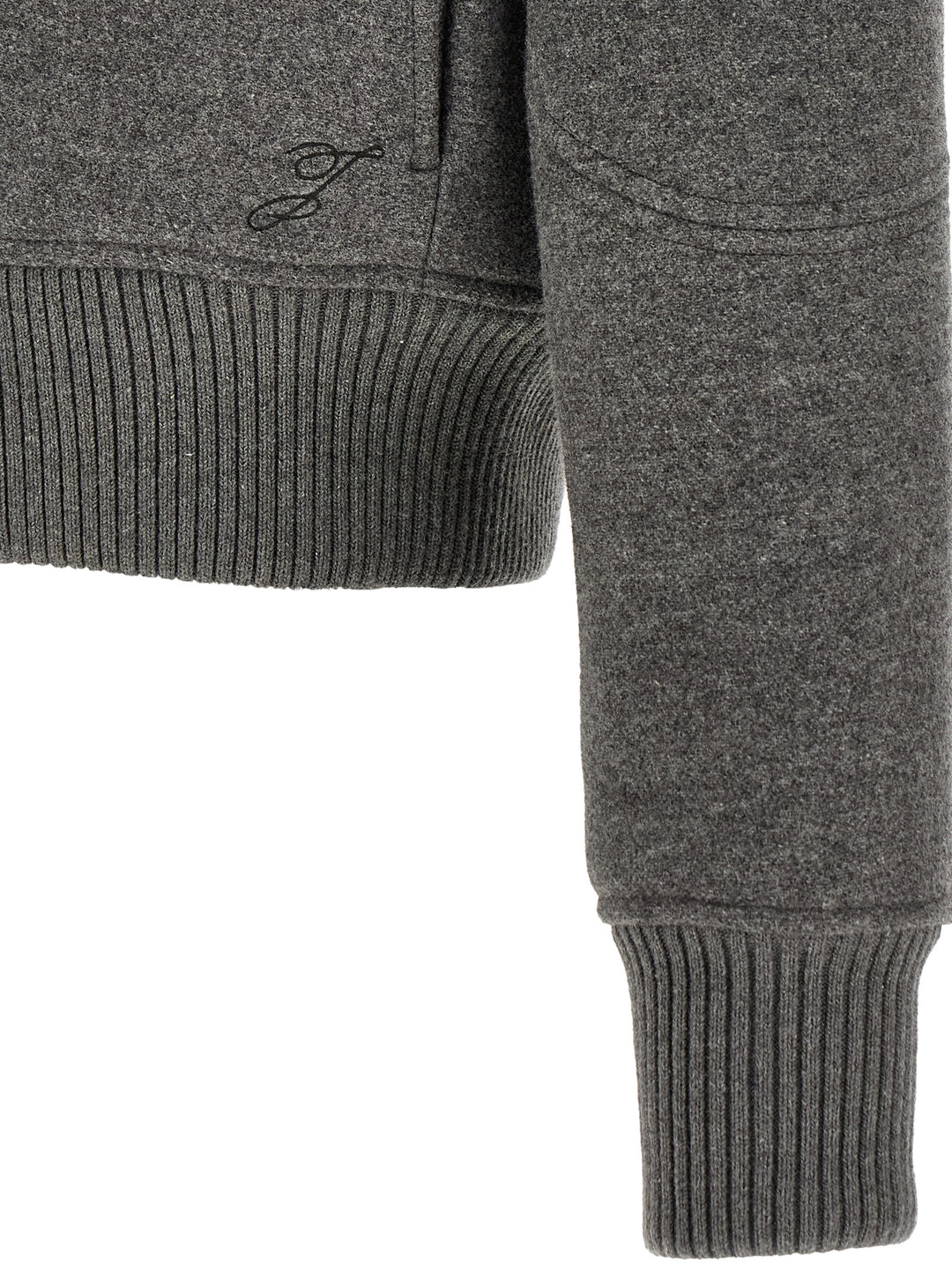 Jacquemus Gray Virgin Wool Bomber