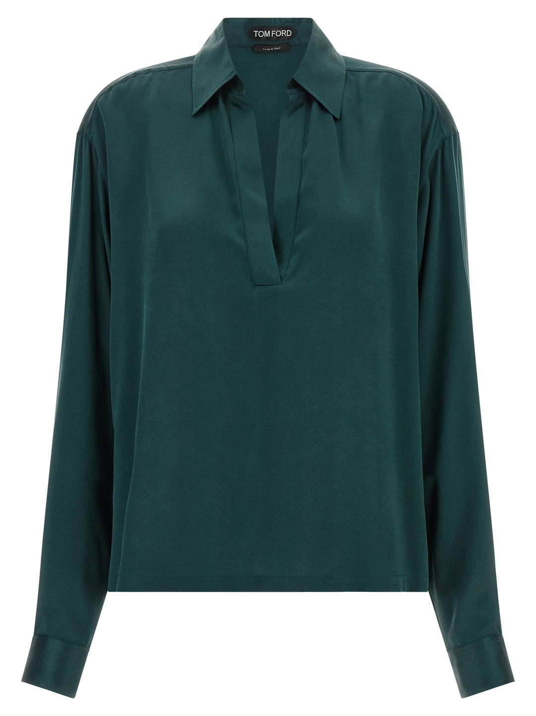 Tom Ford Bicolor Silk Polo Shirt