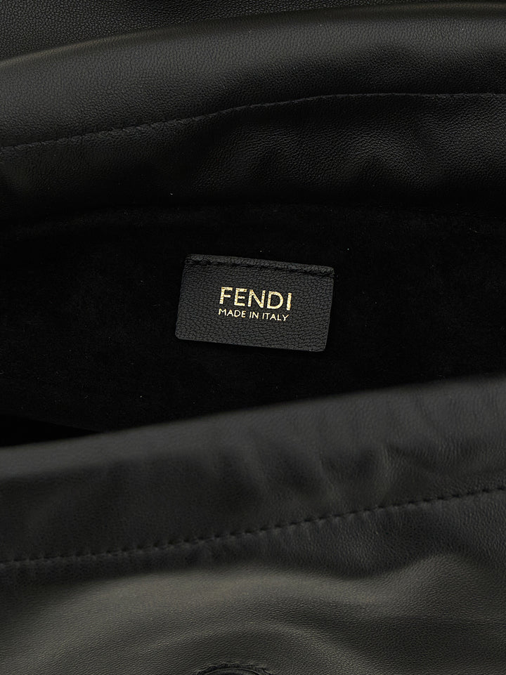 Fendi Black Lamb Leather Handbag