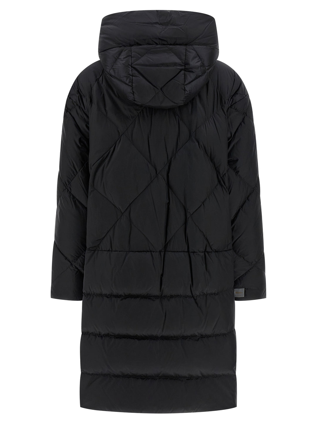 Max Mara Black Polyamide Full-Length Jacket