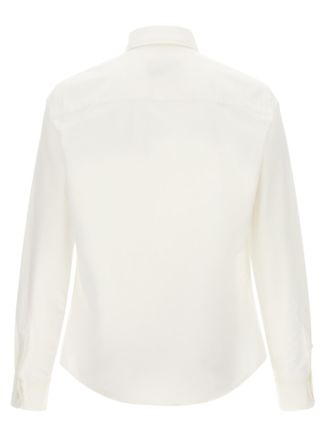 Ami Paris White Cotton Blouse
