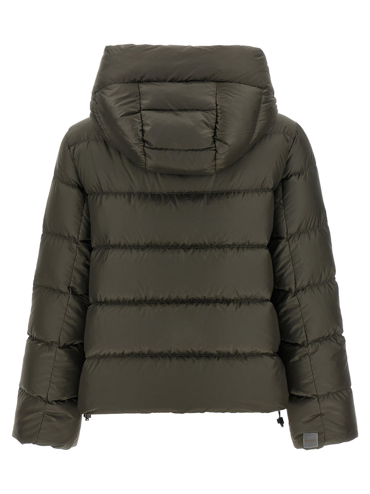 Max Mara Bicolor Polyester Full-Length Jacket