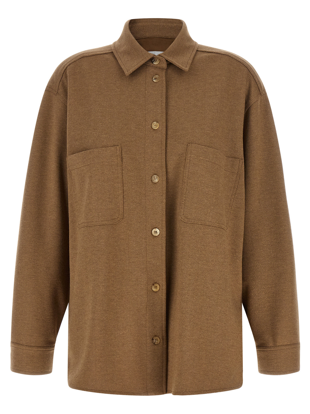 Max Mara Brown Triacetate Shell Jacket