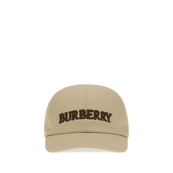 Burberry Beige Cotton Cap (Baseball Hat)