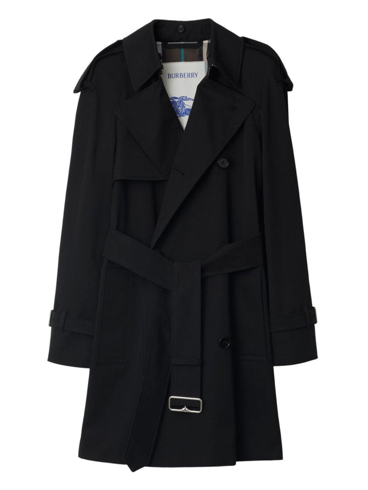 Burberry detachable-collar trench coat