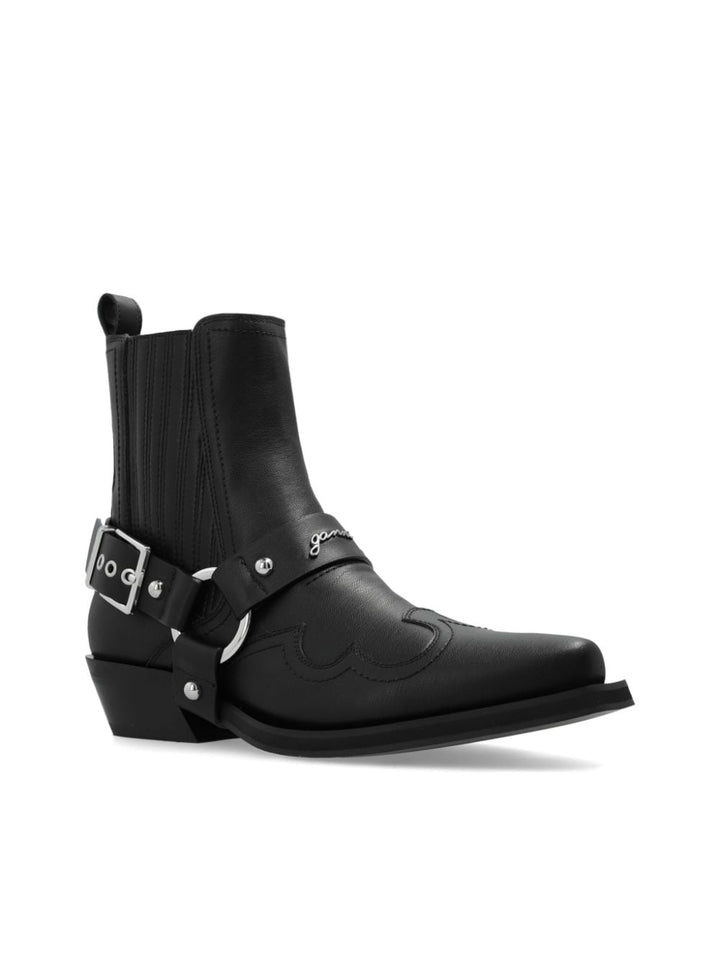 Ganni Low Cut Western Chelsea Boots