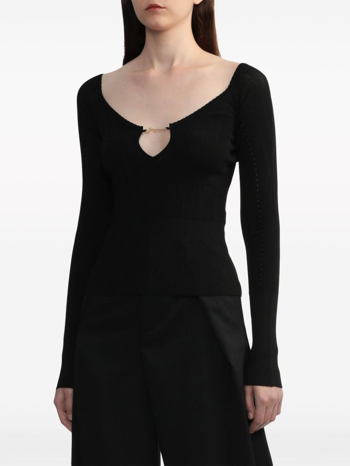 JACQUEMUS Top Black