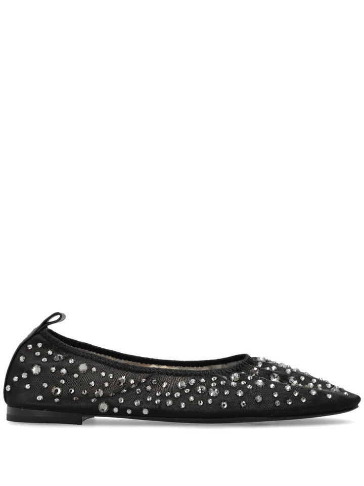 Tory Burch crystal embellished ballerina shoes