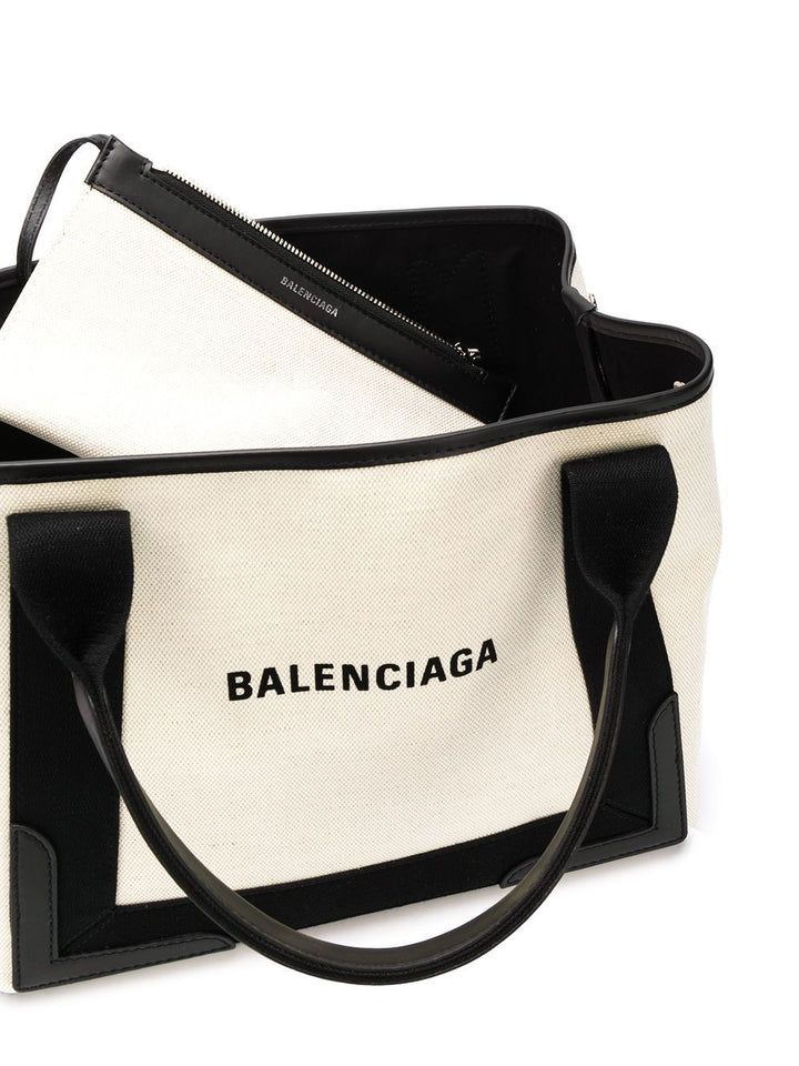 Balenciaga Small Navy Cabas tote bag