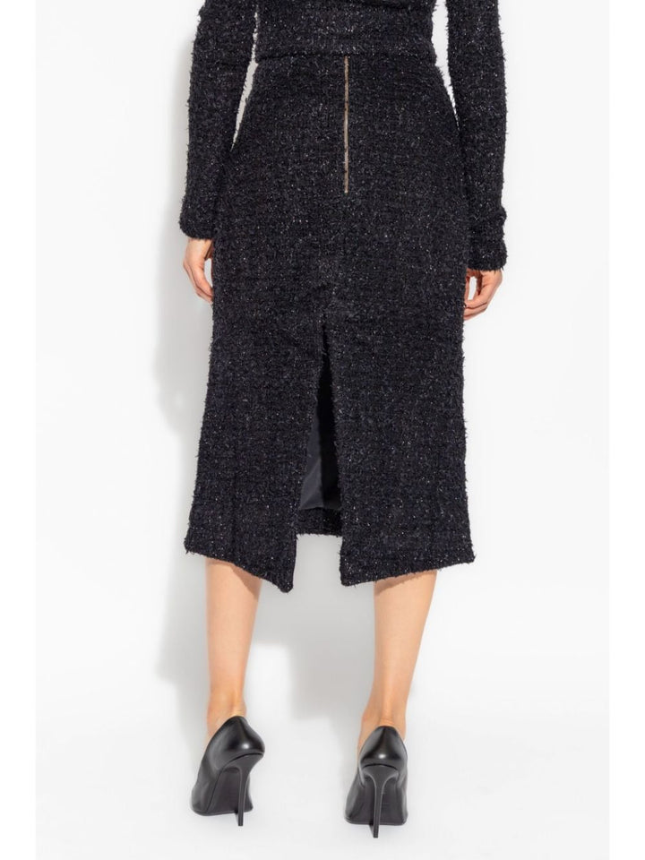 Balenciaga Tweed midi skirt