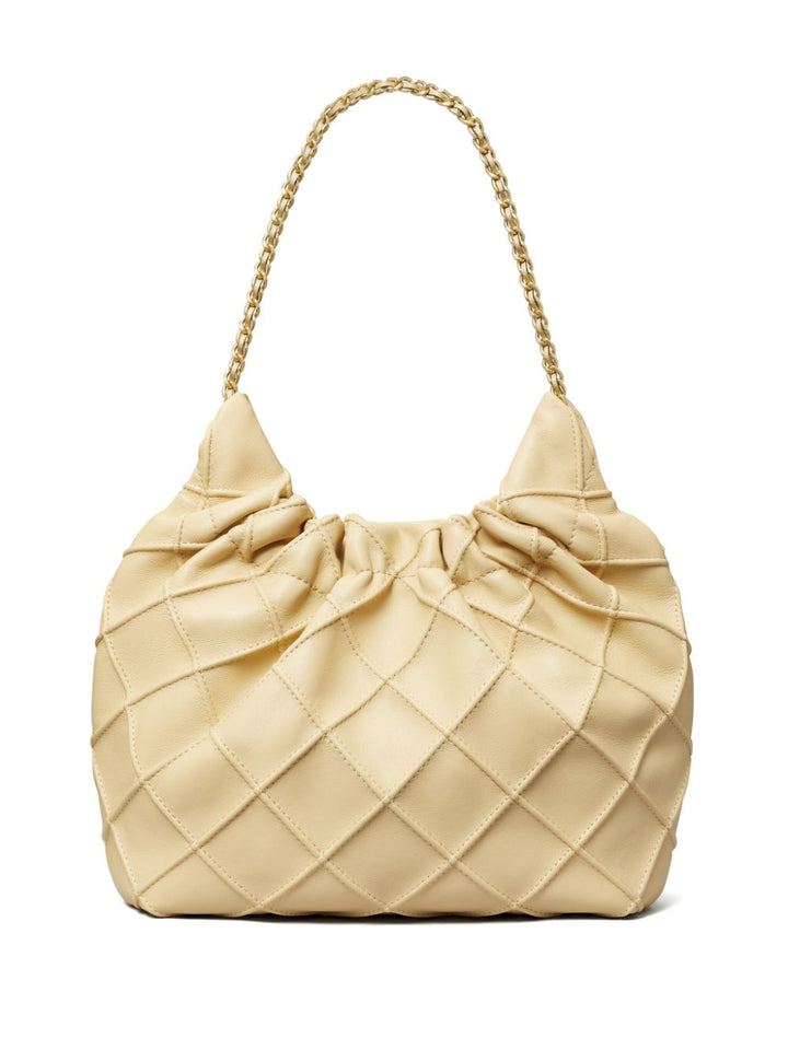 Tory Burch Fleming mini leather hobo bag