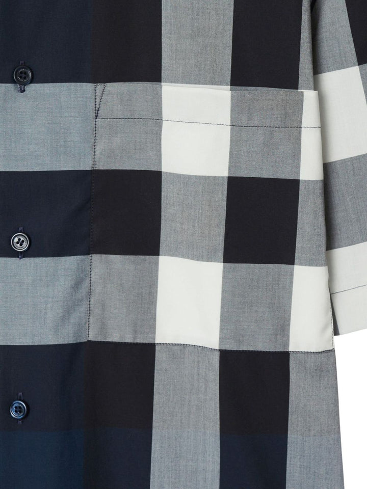 Burberry Somerton Checked Regular-fit Stretch-cotton Shirt
