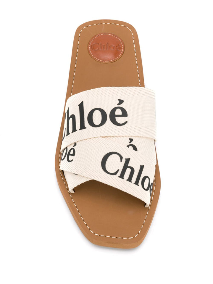 Chloé Chloè Sandals White