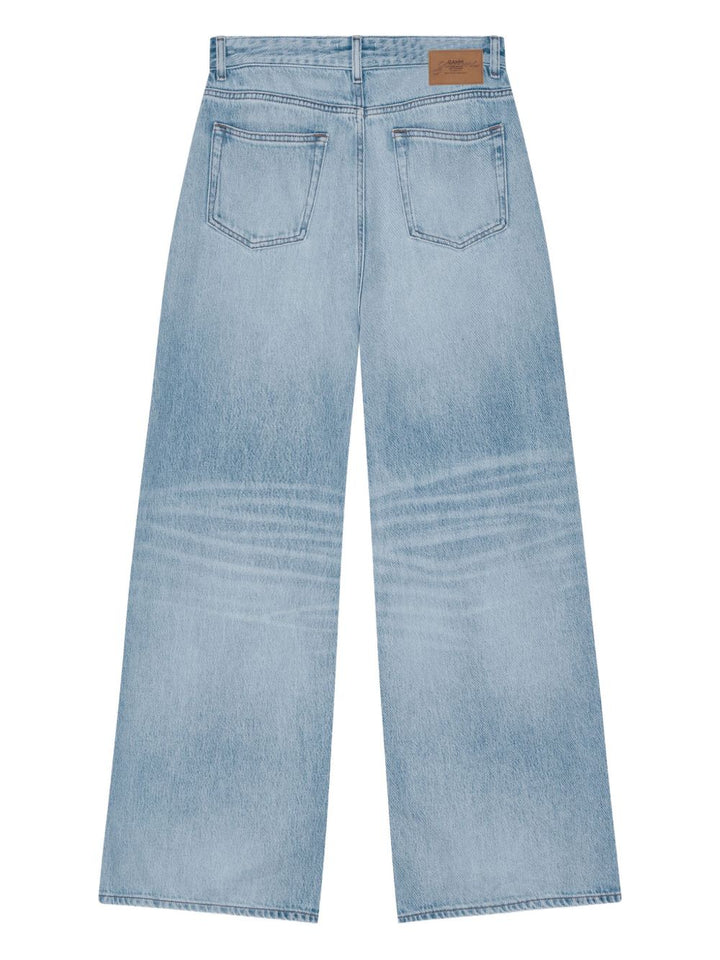 GANNI Jeans Clear Blue