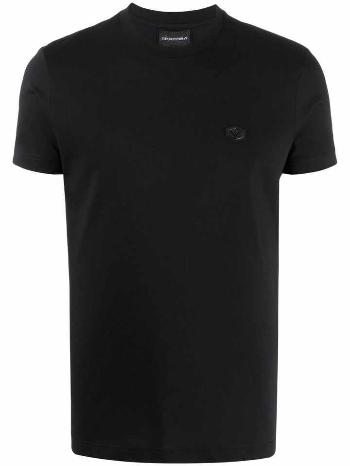 Emporio Armani T-shirts and Polos Black