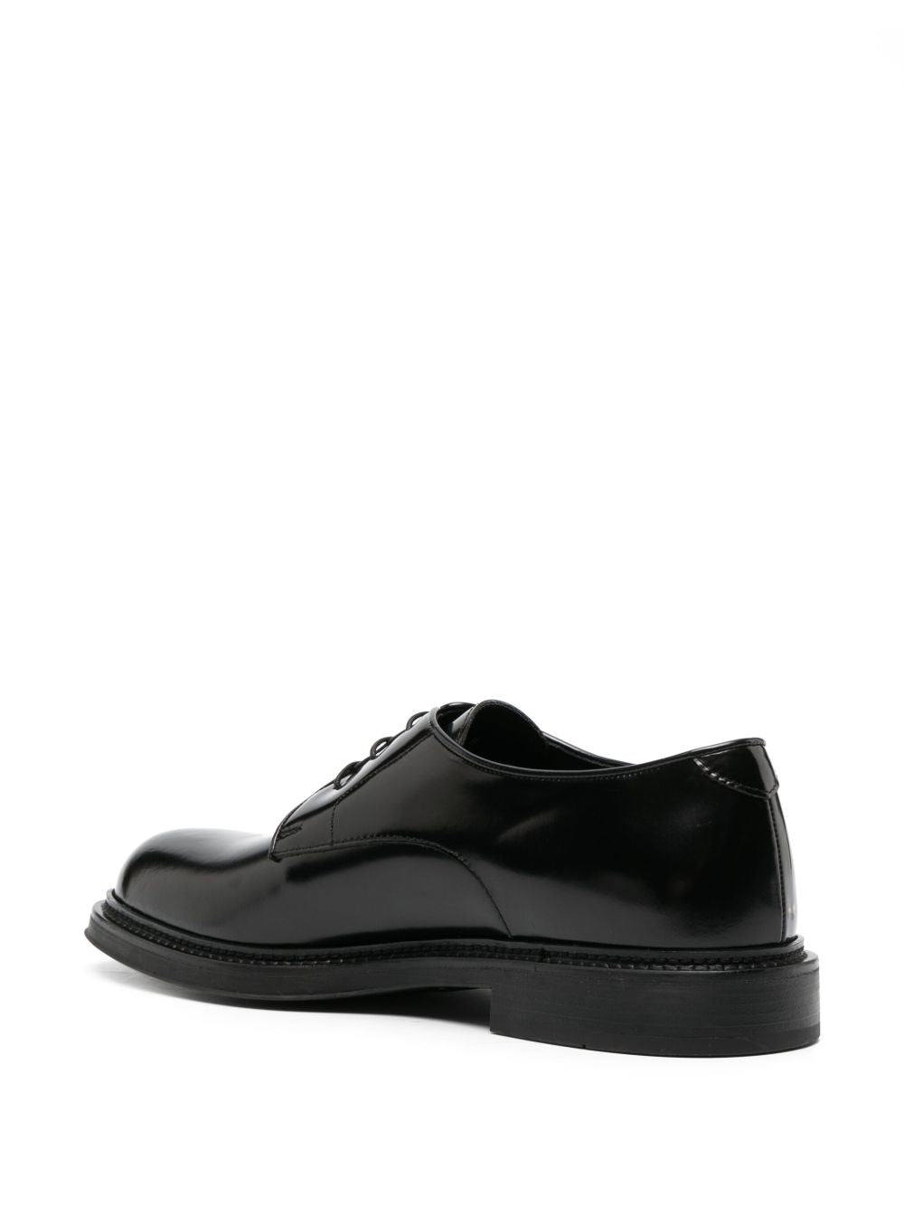 EMPORIO ARMANI EXCLUSIVE Derby shoes in buffed leather