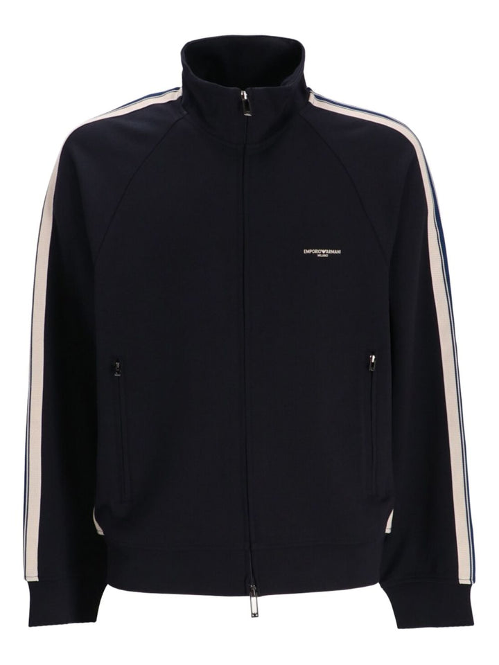 Emporio Armani Sweaters Blue