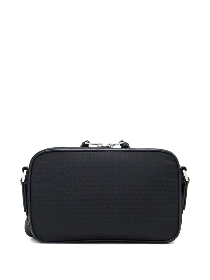 Emporio Armani logo-plaque crossbody messenger bag