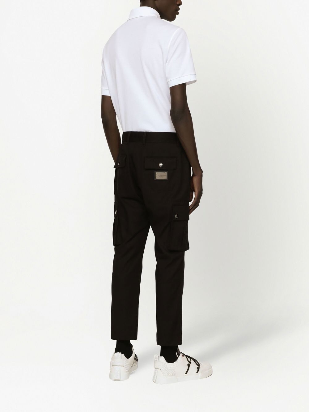 Dolce & Gabbana Logo cotton polo shirt