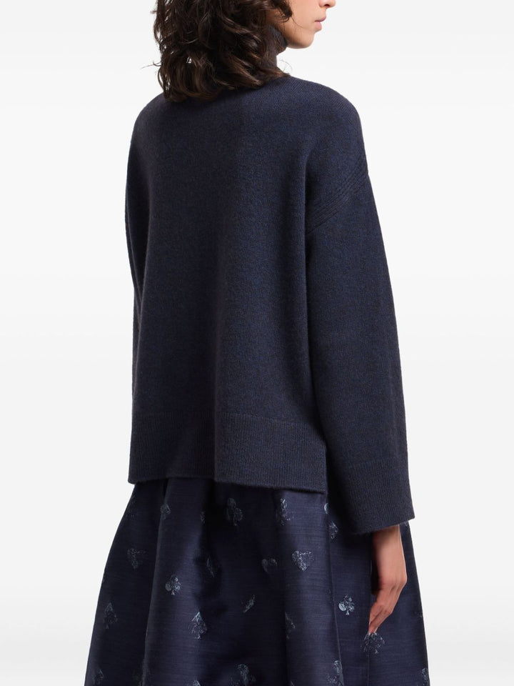 Emporio Armani Sweaters Blue