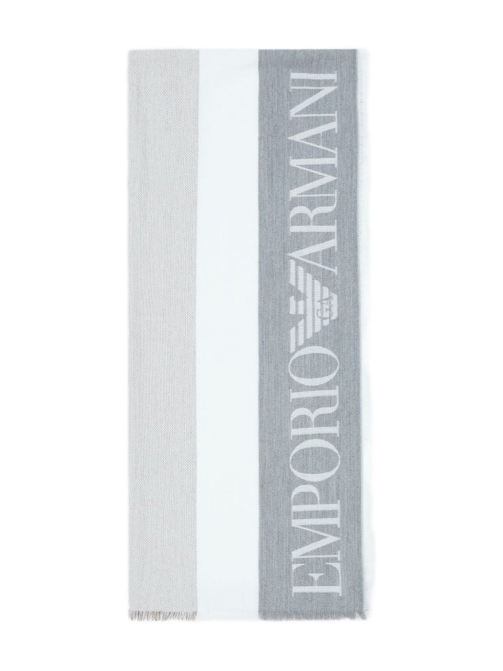 Emporio Armani Stole with multicoloured vertical bands