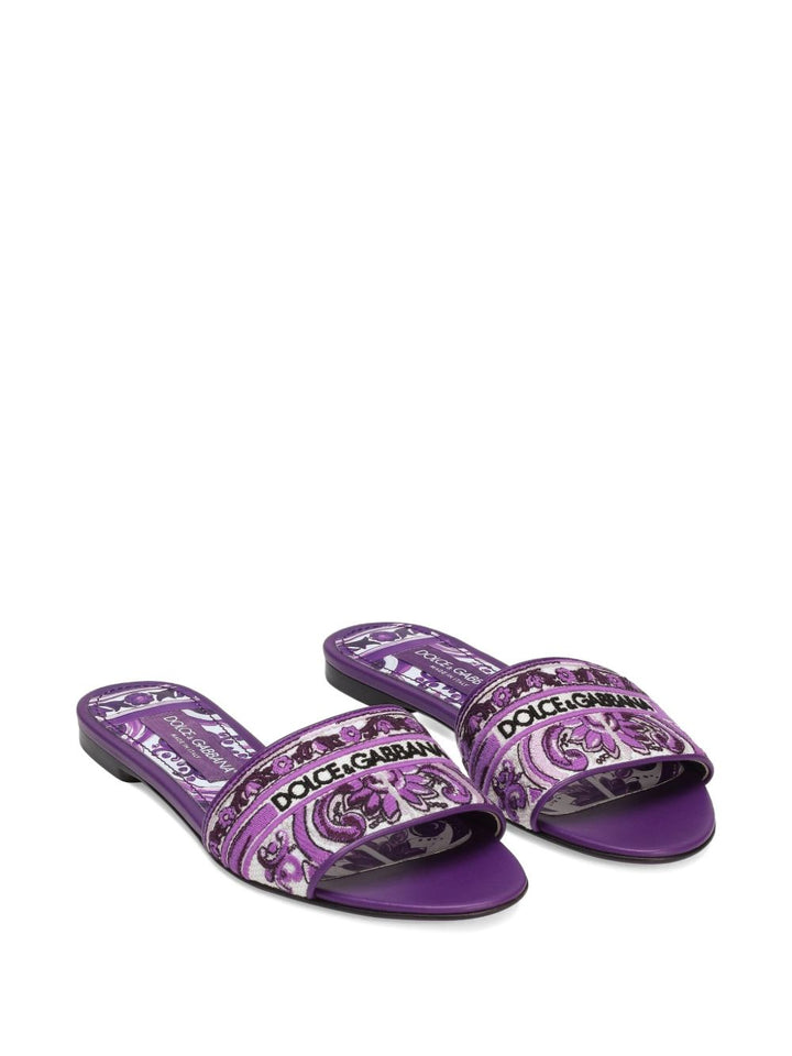 Dolce & Gabbana Sandals Purple