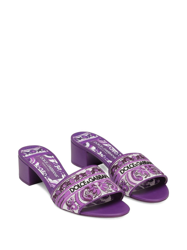 Dolce & Gabbana Sandals Purple