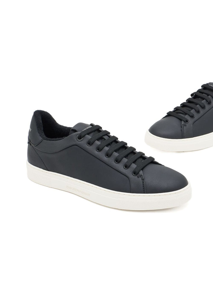 EMPORIO ARMANI EXCLUSIVE Soft leather sneakers