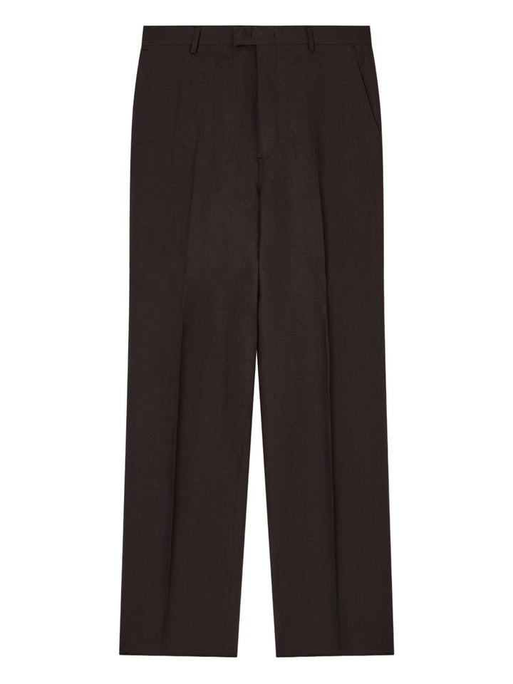 Emporio Armani Pure linen trousers