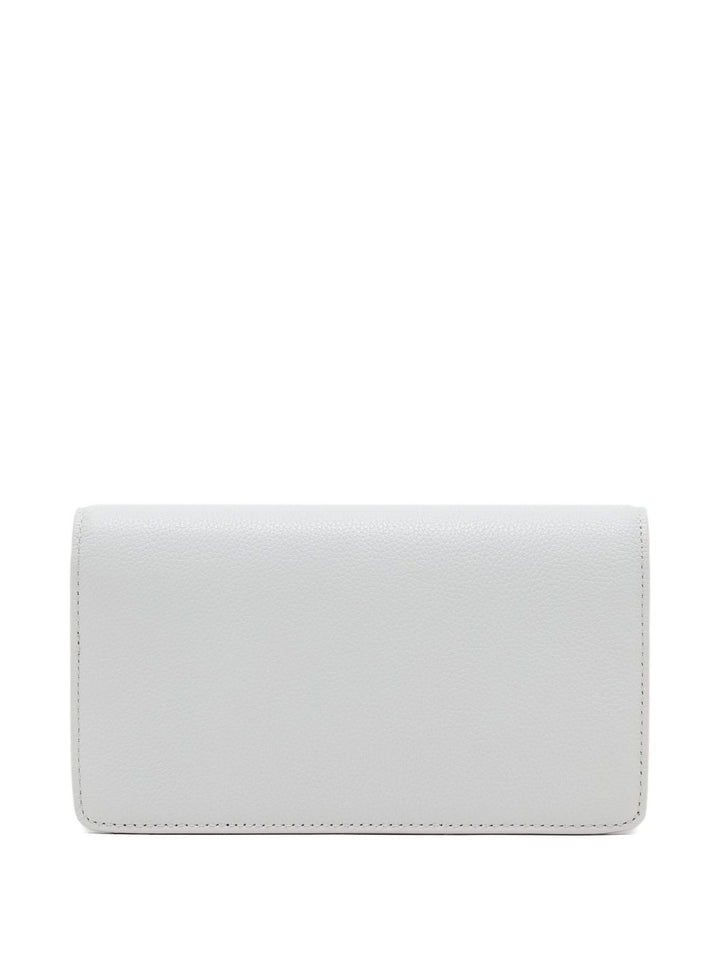 Emporio Armani Chain-strap leather clutch bag