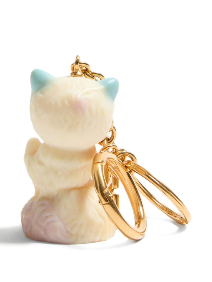 Valentino Garavani Le Chat De La Maison Nylon Bag Charm with Keychain