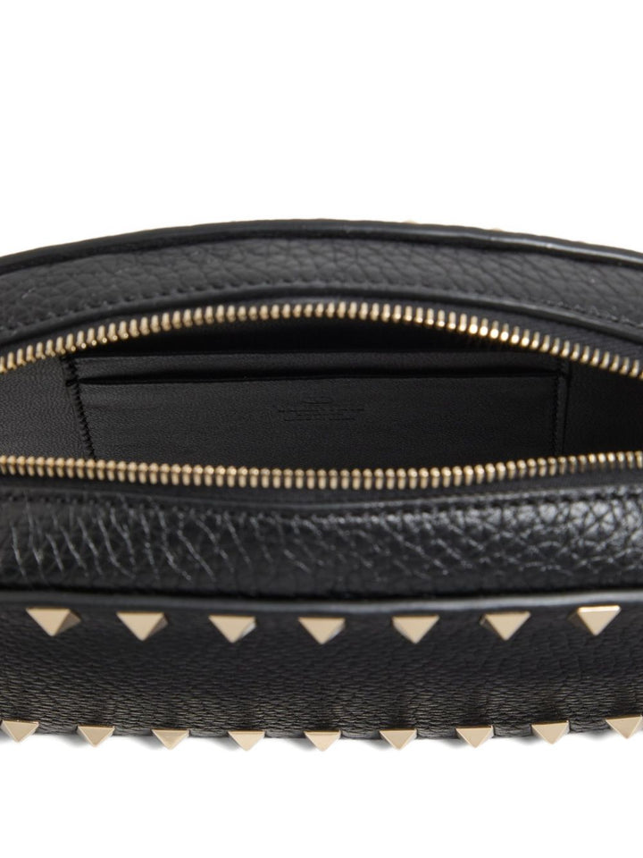Valentino Garavani Mini Rockstud Shoulder Bag in Grainy Calfskin
