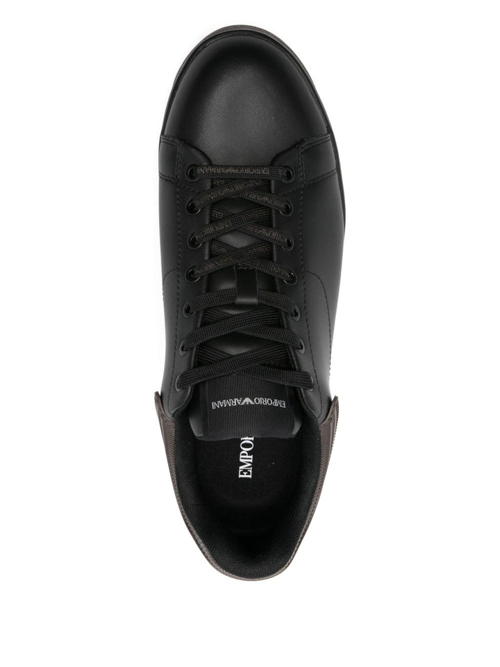 EMPORIO ARMANI EXCLUSIVE Lace-up low-top sneakers