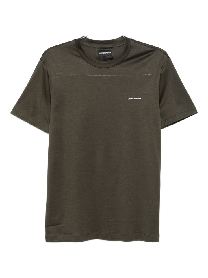 Emporio Armani T-shirts and Polos Green
