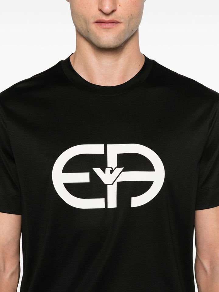Emporio Armani T-shirts and Polos Black