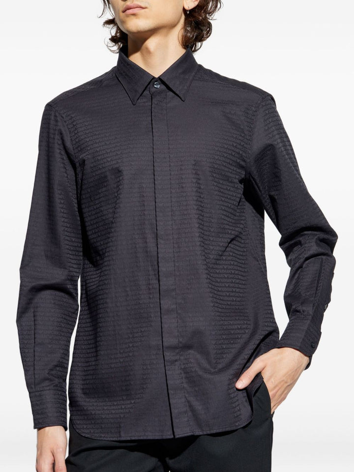 Emporio Armani Shirts Black