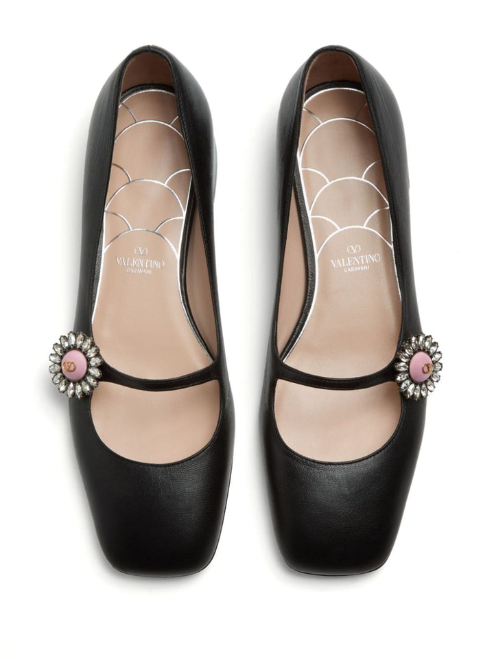 Valentino Garavani 20mm Preshoes Mary-Jane ballet flats
