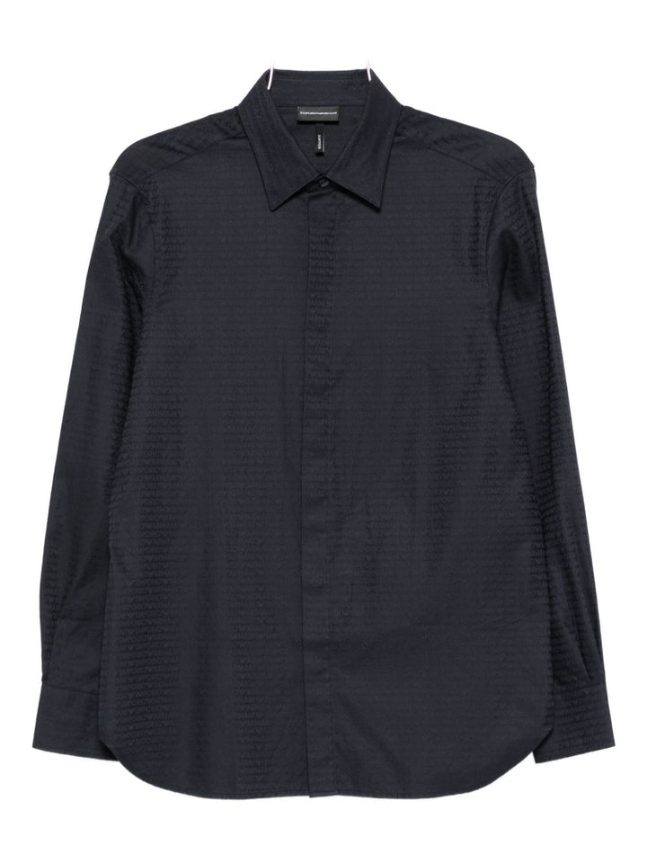 Emporio Armani Shirts Blue