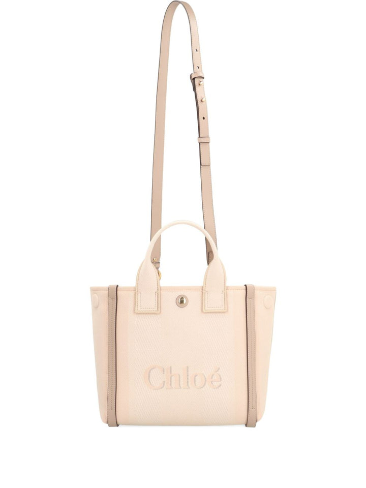 Chloé small canvas tote bag