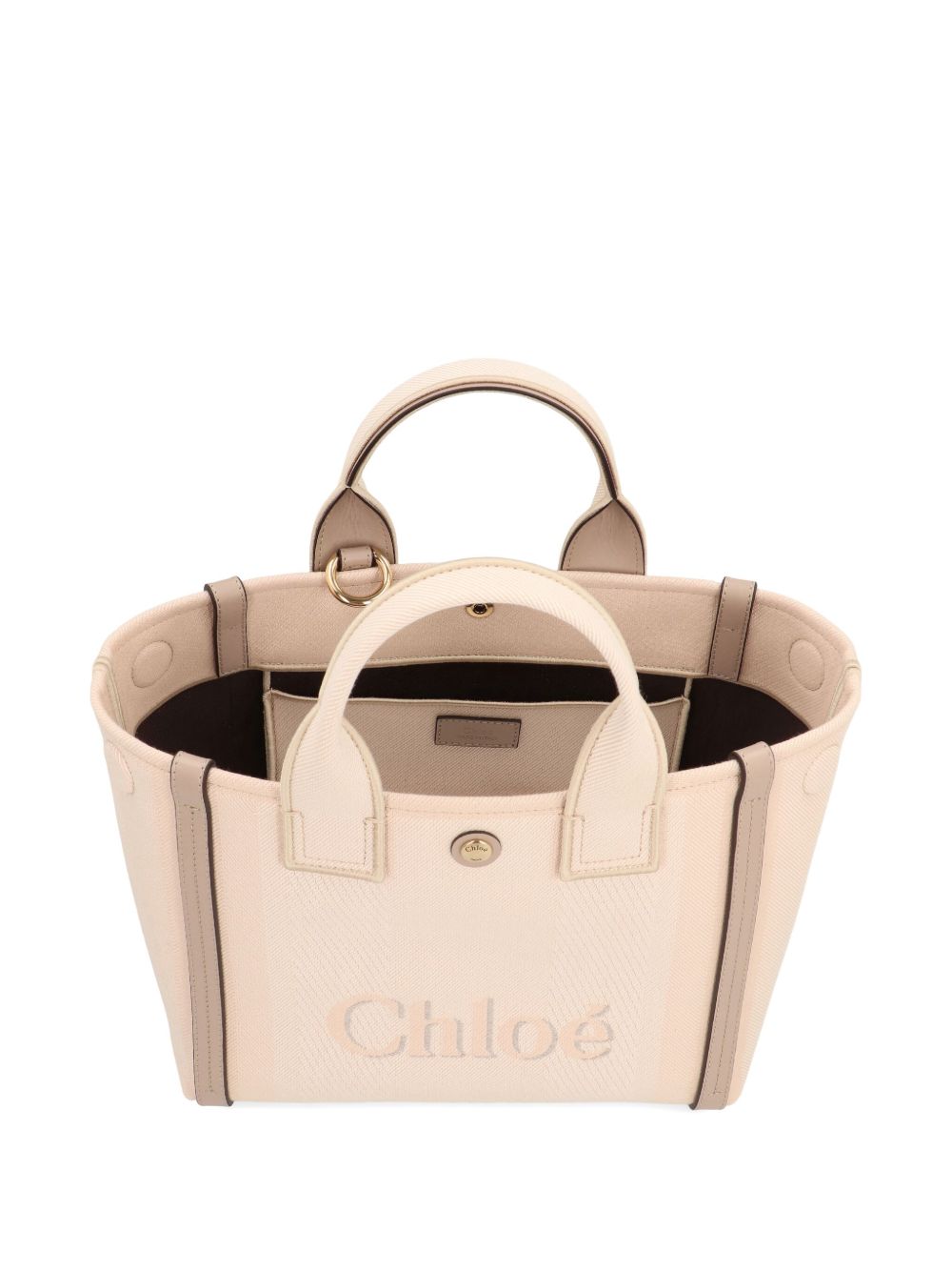 Chloé small canvas tote bag